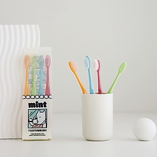 민트 칫솔