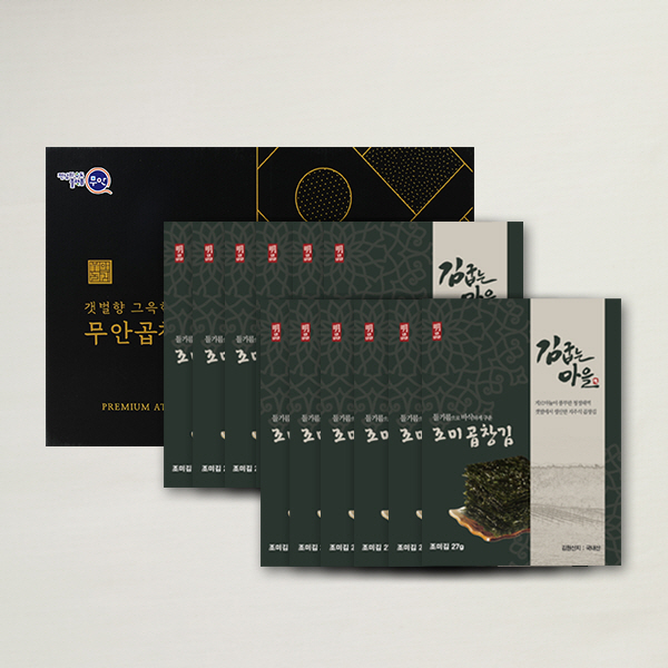 [브라이트데이] 김굽는마을 조미곱창김 선물세트(27g x 12봉)