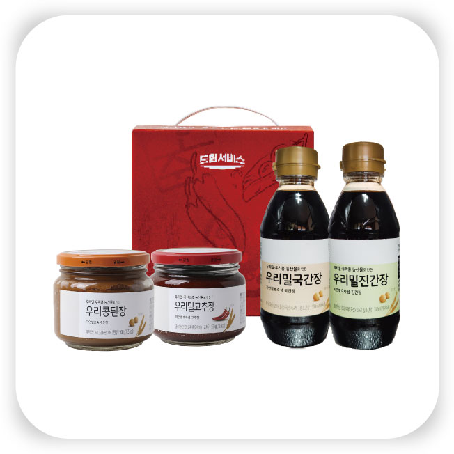 맛드림 우리밀 고추장종합셋트 1호 x 5개