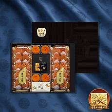 [소문난맛집] 상주곶감 특왕 햇 반건시 곶감 한정판 에디션 선물세트 4호(24개/특대과/1.6kg/망고말랭이 3봉 증정)