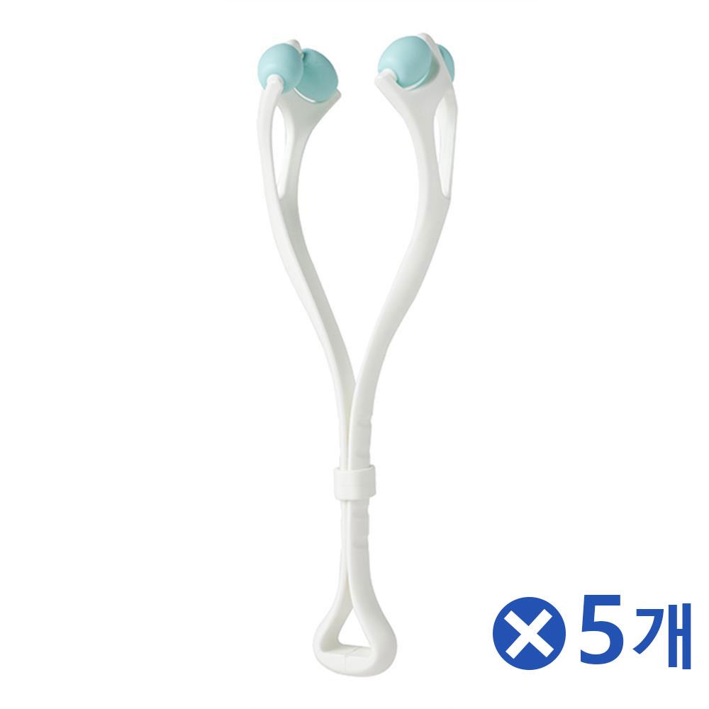 얼굴마사지 페이스롤러-색상랜덤x5개 마사지기