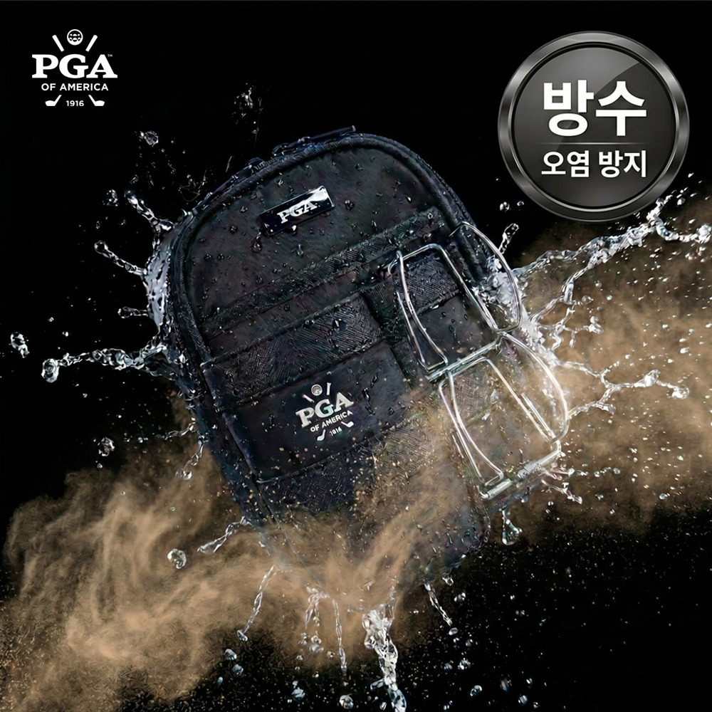 PGA 파크골프 멀티파우치 초경량 힙색 파우치백 PGABG24