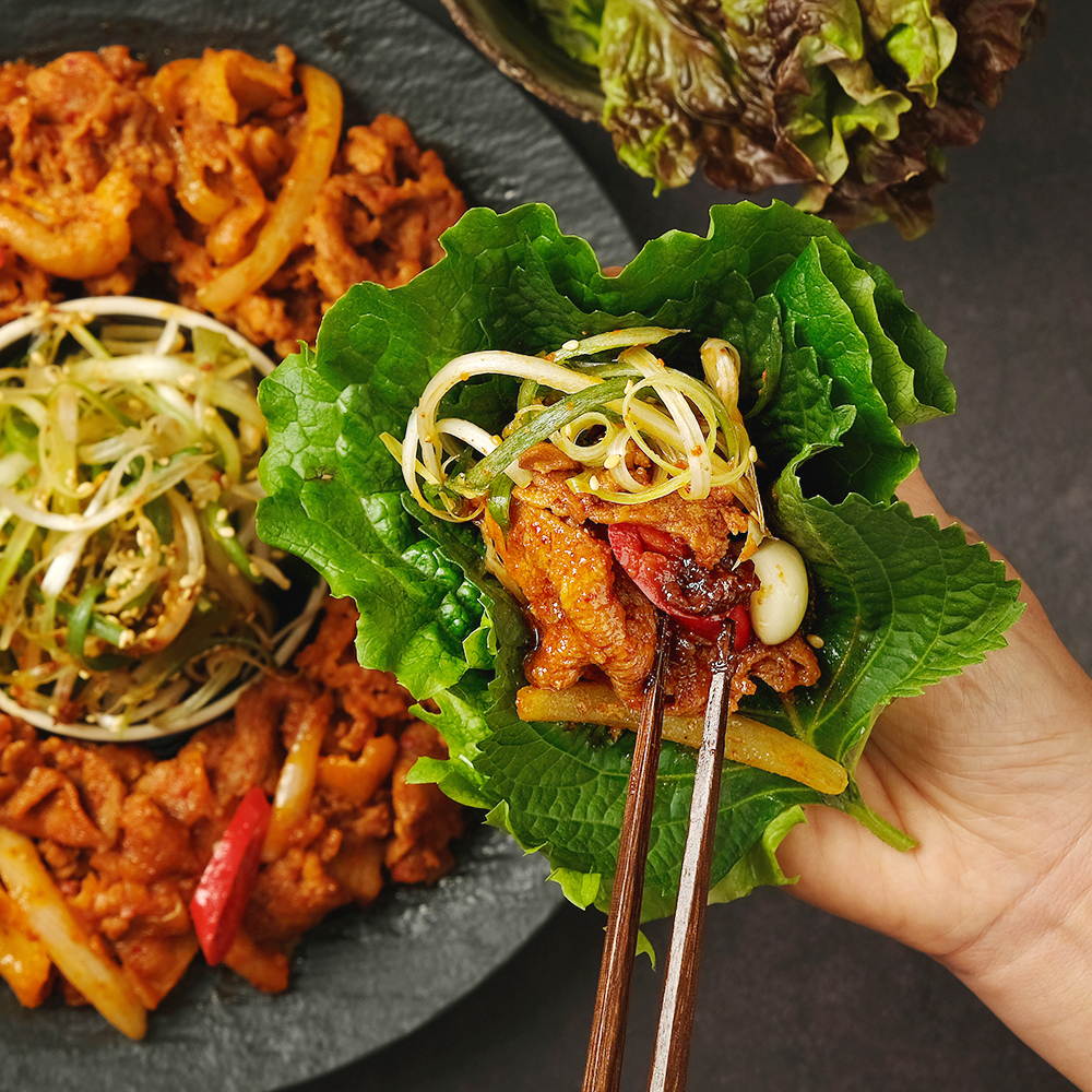 해로식탁 특제비법양념 제육볶음 불고기 돼지양념육 500g X 10팩