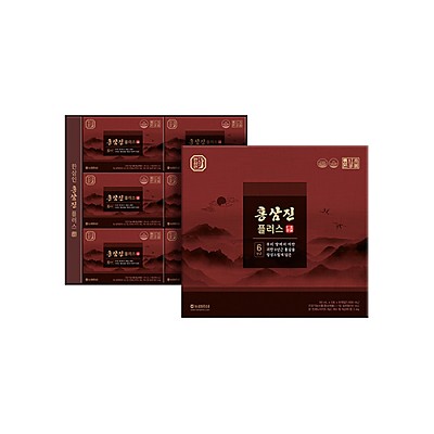 [농협홍삼] 100% 국산 6년근 홍삼농축액 한삼인 홍삼진플러스 50ml x 30포 (쇼핑백동봉)
