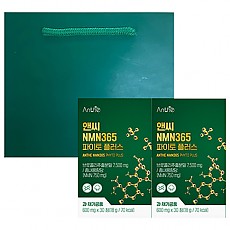미국산 프리미엄 고함량 식물성 NMN365 파이토 플러스 600mg x 30정 x 2세트 (쇼핑백 증정) 미국산 프리미엄 고함량 식물성 NMN365 파이토 플러스 600mg x 30정 x 2세트 (쇼핑백 증정)