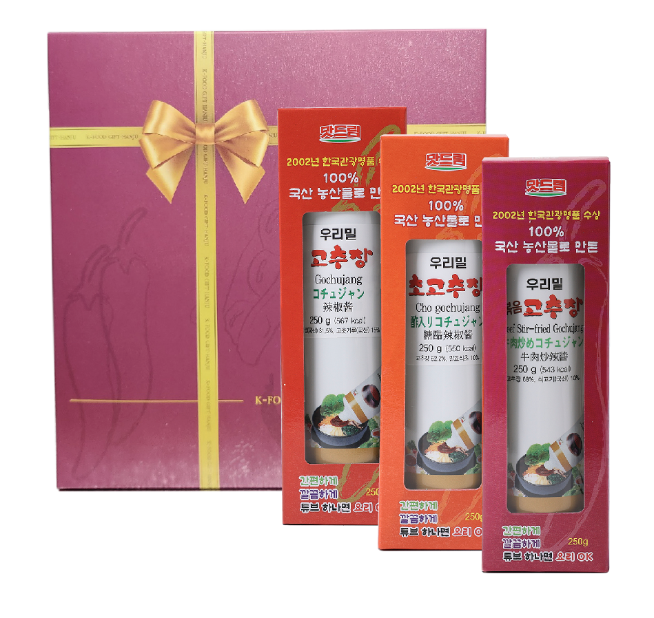 맛드림 우리밀장류250g 튜브종합셋트 8호 x 12개