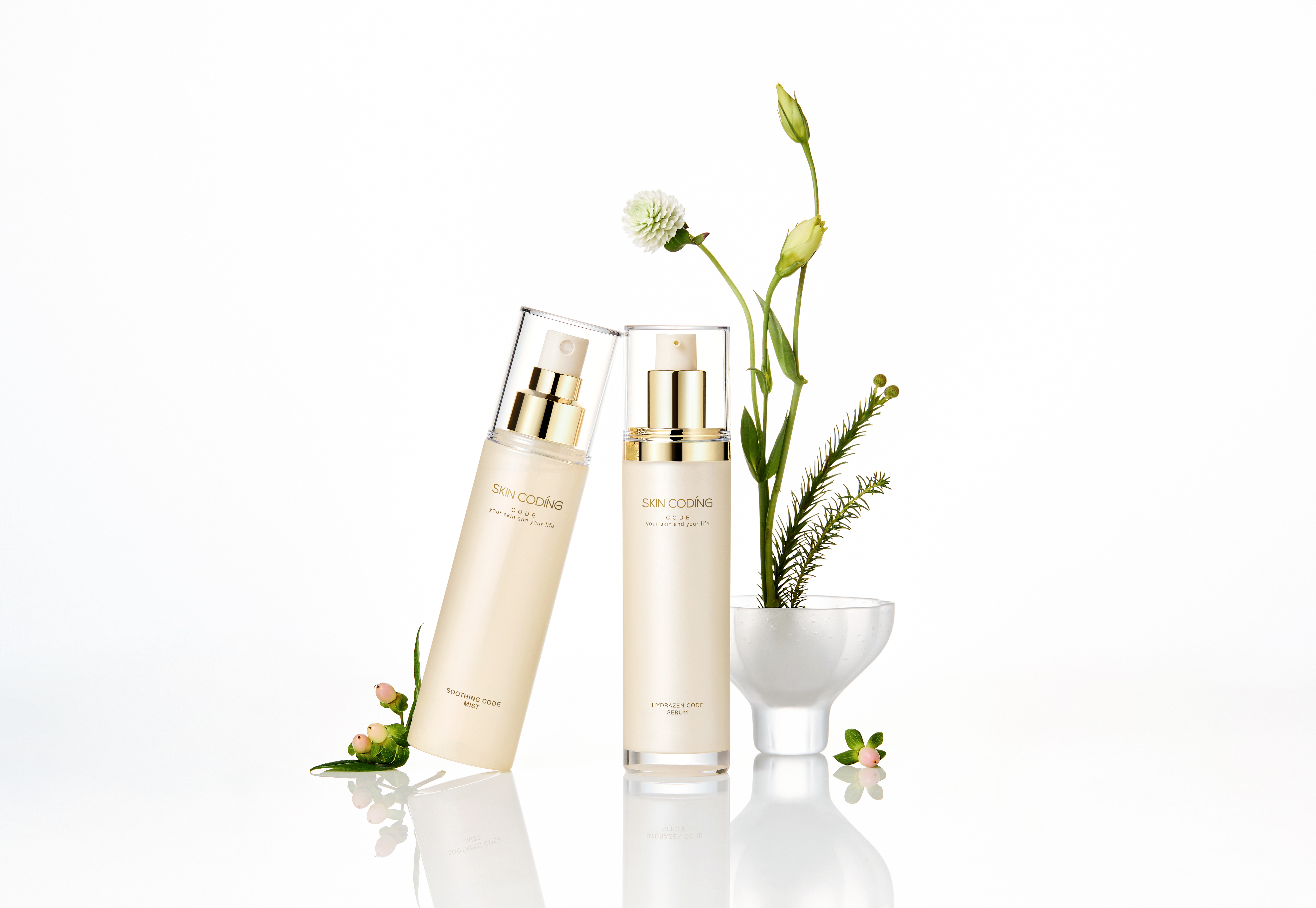 스킨코딩 수딩코드 토너미스트 100ml x1개+ 스킨코딩 하이드라젠코드 세럼 50ml x1개