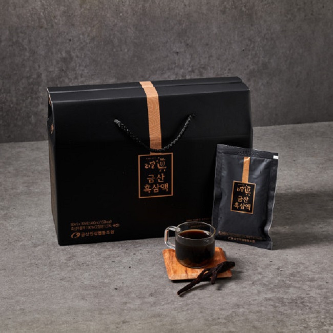 [금산인삼협동조합]리얼진 금산 흑삼액 80ml &times; 30포