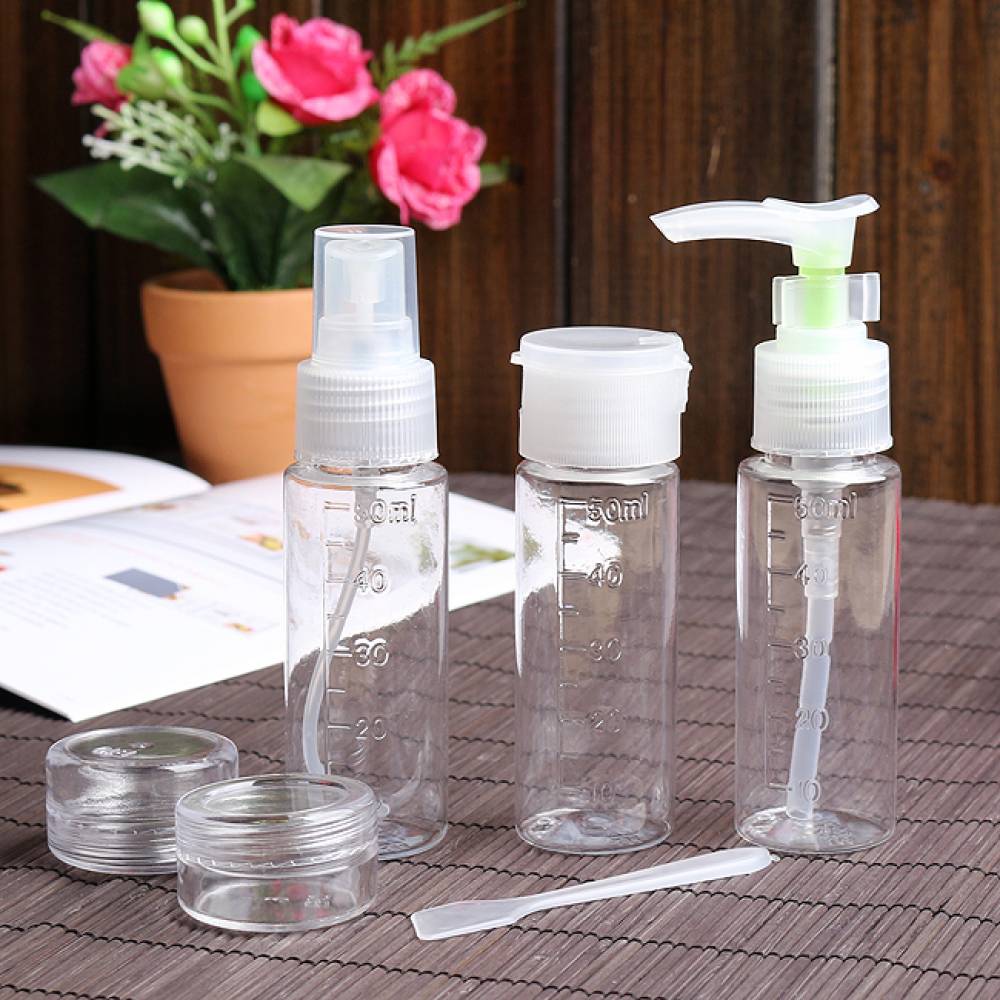 50ml 화장품 리필용기 6종 세트 여행용 화장품공병