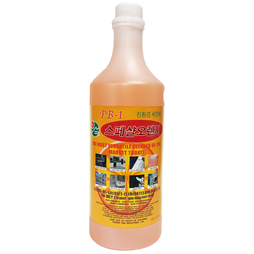 PB-1 오렌지 세정제 리필용 1050ml  탈취 세척제