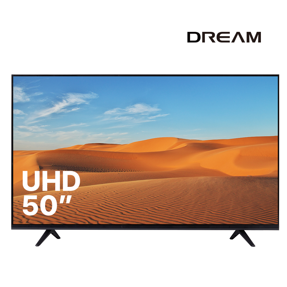 [더드림TV] 50인치 UHD LED TV 자가설치 택배발송
