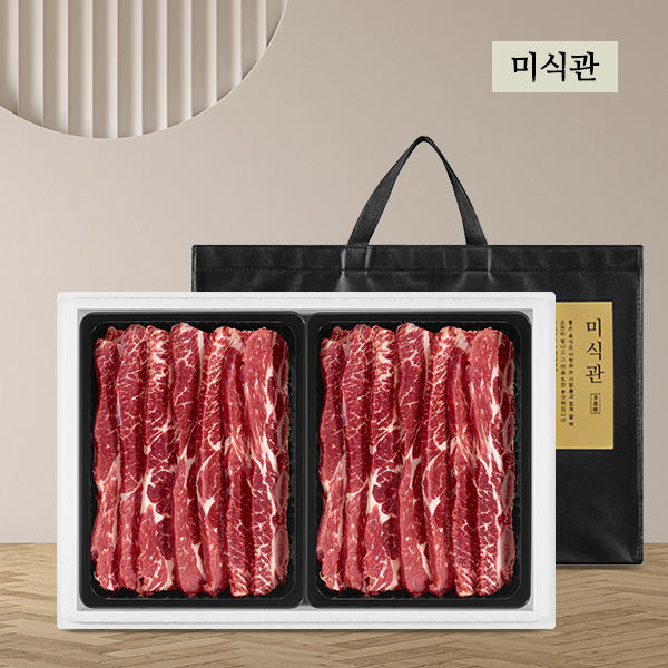 [미식관]시그니쳐 LA갈비 척숏립 선물세트 3.0kg