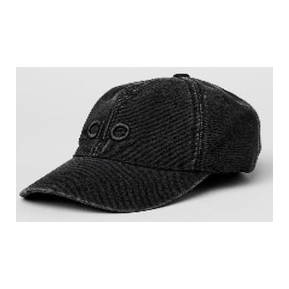 [alo] 알로 볼캡 A0497U(블랙, 샌드달러)