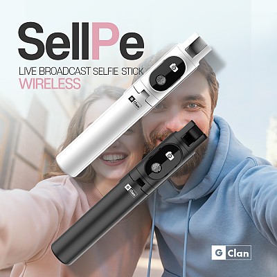 [지클랜] 블루투스 셀카봉 삼각대 SellPe GLH-310