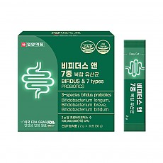 (1+1) [일양약품] 비피더스 앤 7종 복합유산균 (2g x 30포)
