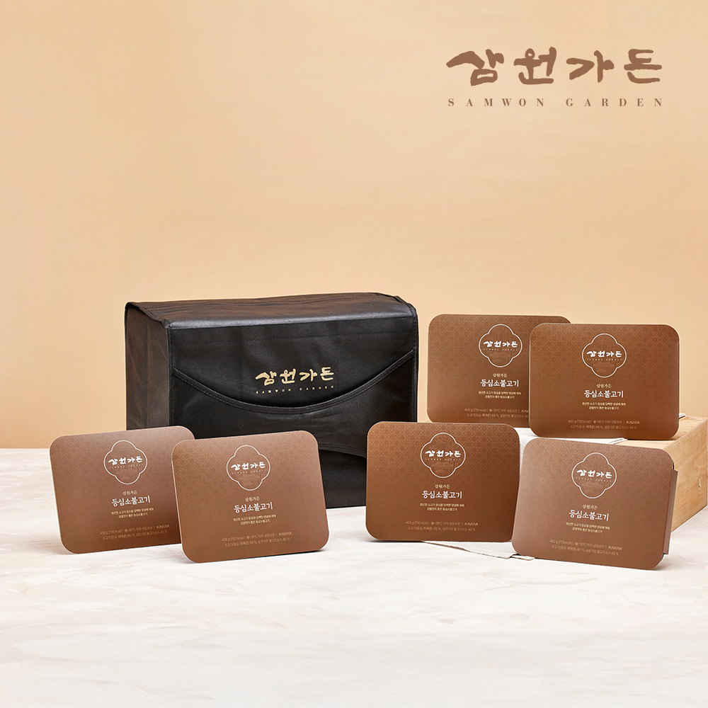 [삼원가든]등심소불고기400g 6팩 선물세트(등심소불고기400gx6팩)