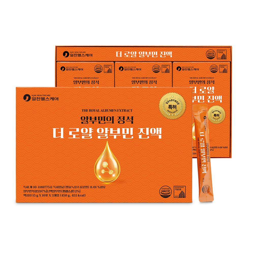 [일진헬스케어] 더 로얄 알부민 진액 15g x 30포
