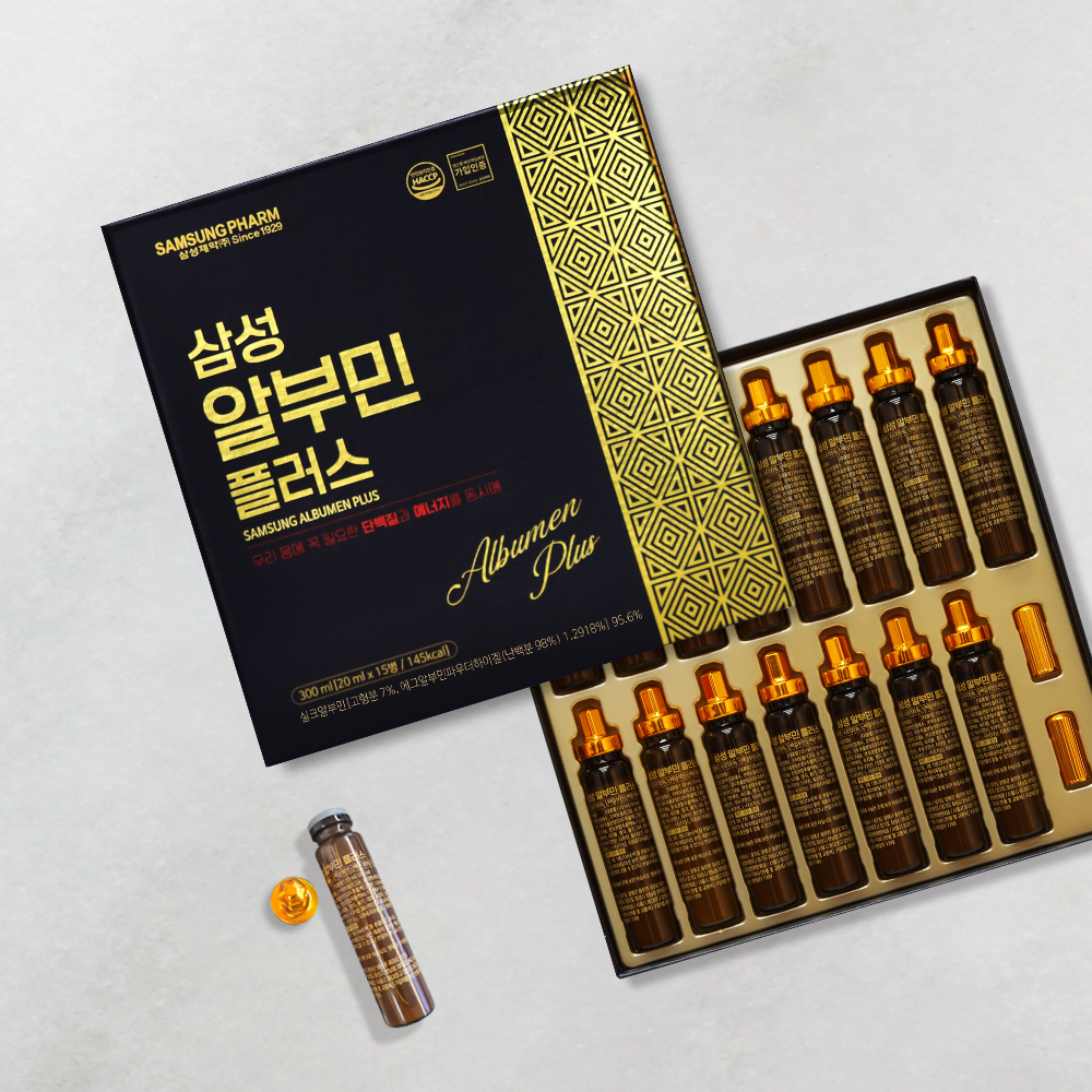 [삼성제약] 삼성 알부민 플러스 20ml x 15병