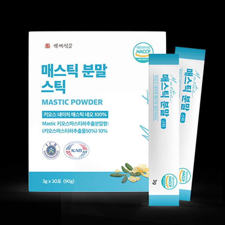 [백세식품] 매스틱 스틱 3g x 30포