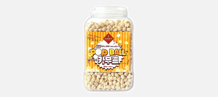 [남양H&B] 카무트 팝볼 + 180g 곡물팝 간식 영양간식 건강간식 곡물