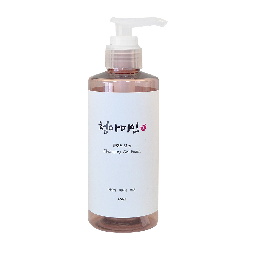 [청아미인] 클렌징 젤 폼 200ml
