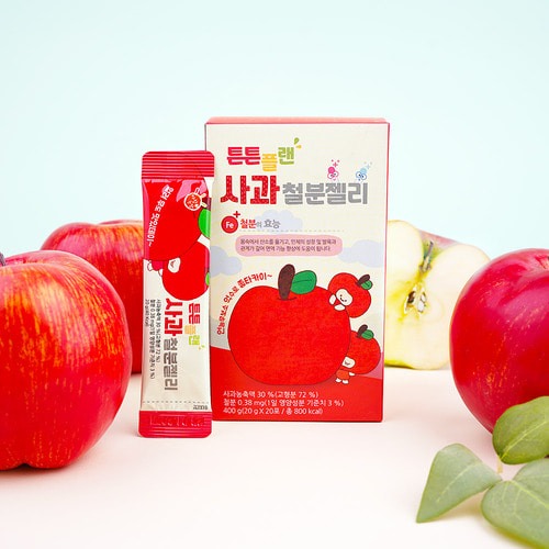 [아람농장] 튼튼플랜 영양 젤리 스틱 20g 20포 과일젤리 간식 영양간식 아이간식 건강젤리