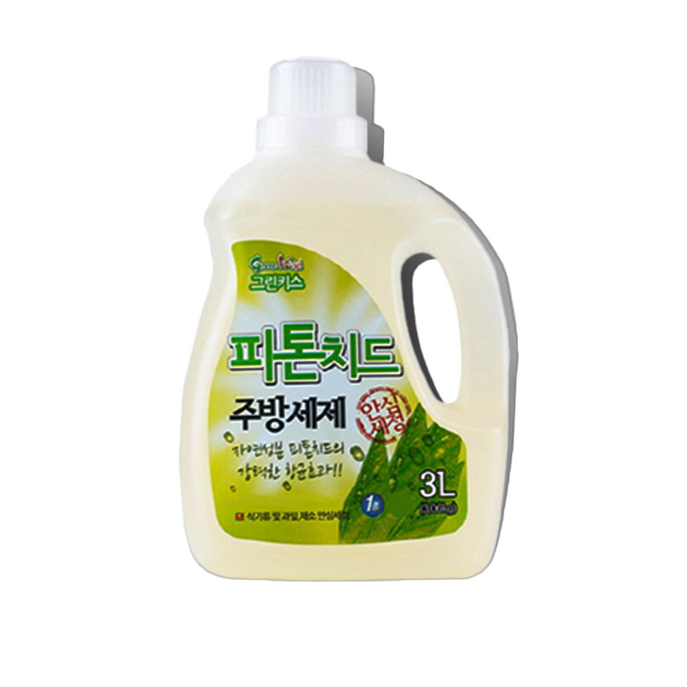 그린키스 피톤치드 주방세제 3L